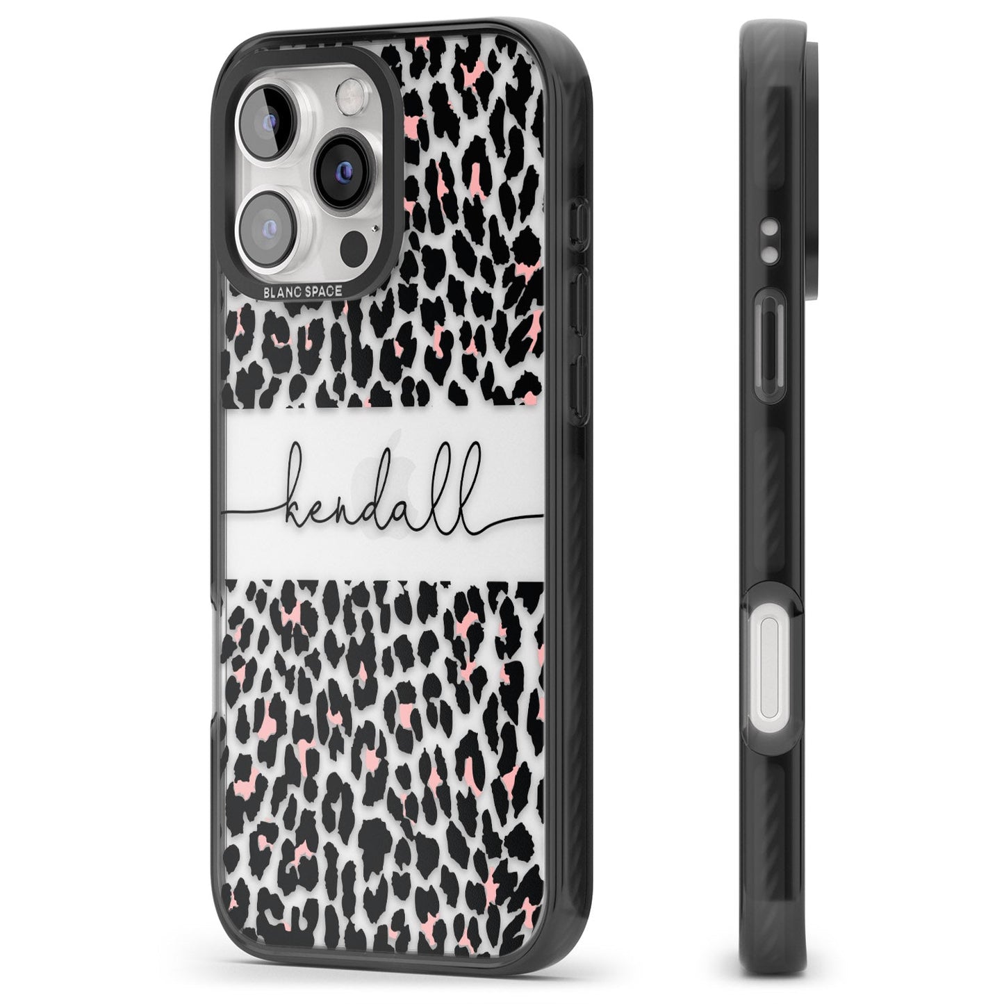Personalised Cursive Leopard Spots