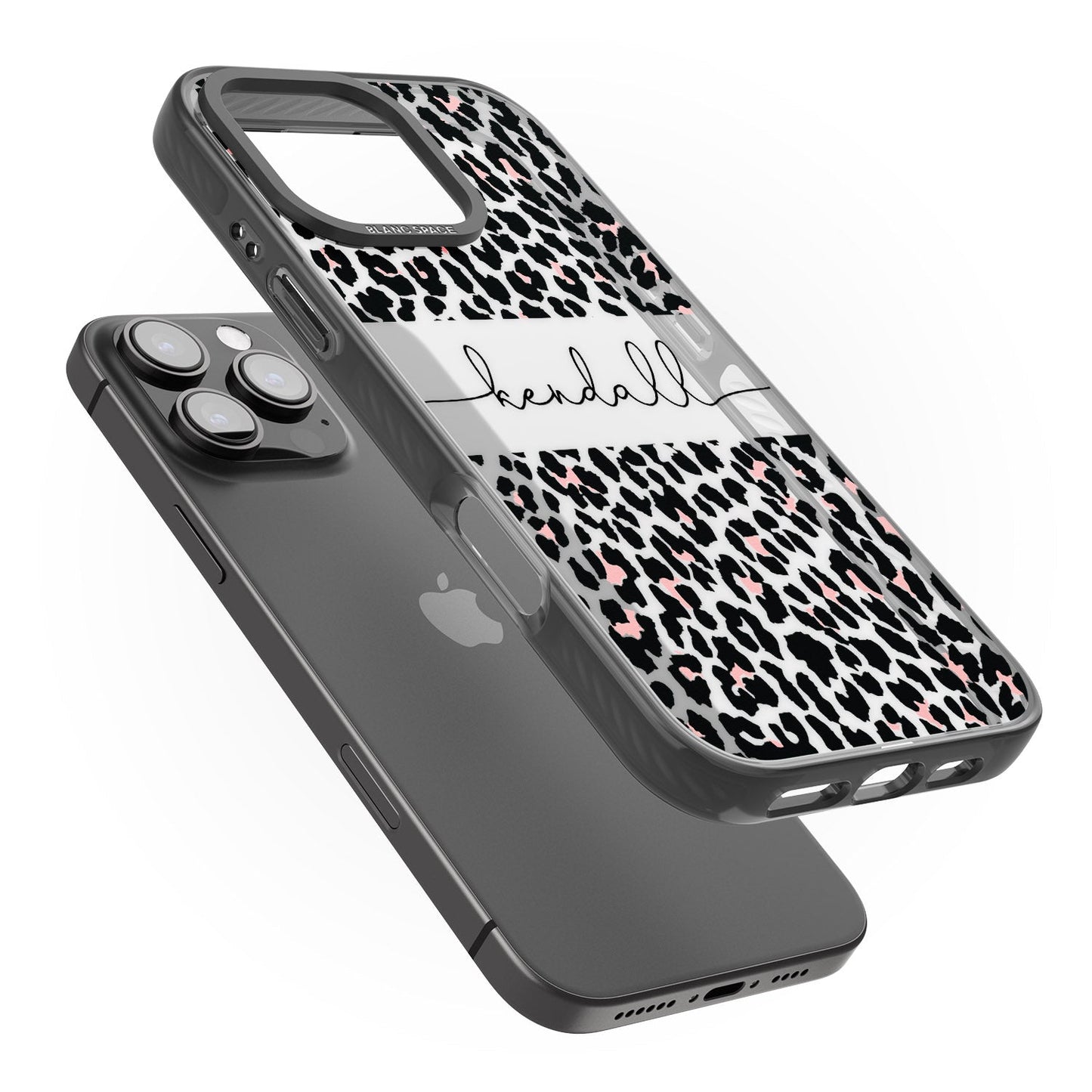 Personalised Cursive Leopard Spots