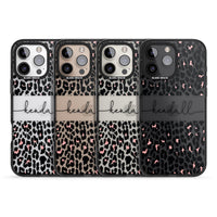 Personalised Cursive Leopard Spots