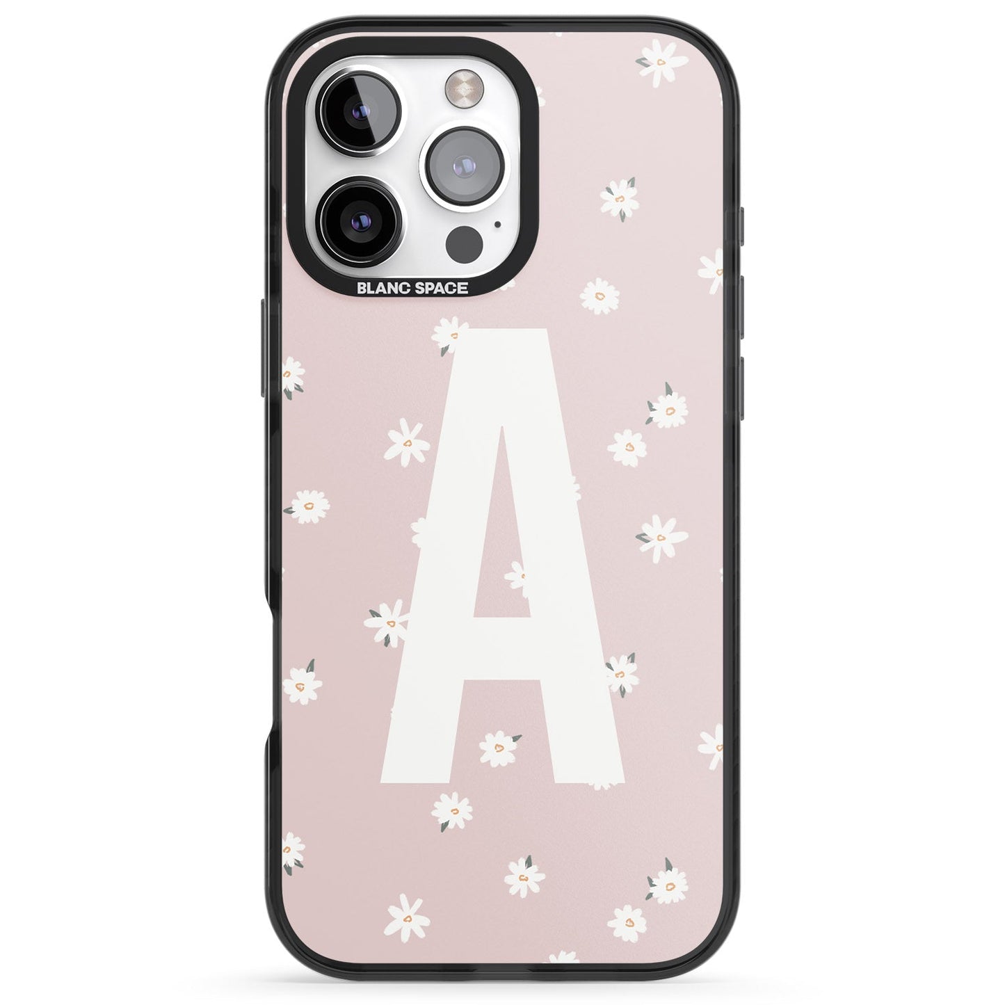 Personalised Pink Daisy Initial