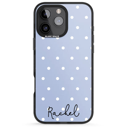 Personalised Simple Light Blue Dots