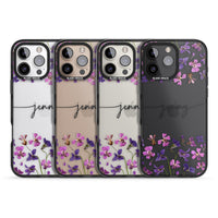 Personalised Purple Violets