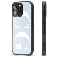 Personalised White & Blue Green Letters