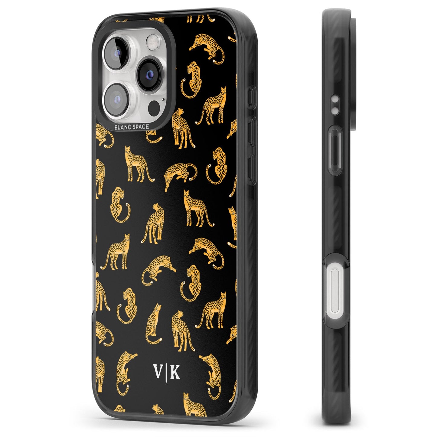 Personalised Gold Cheetah Pattern