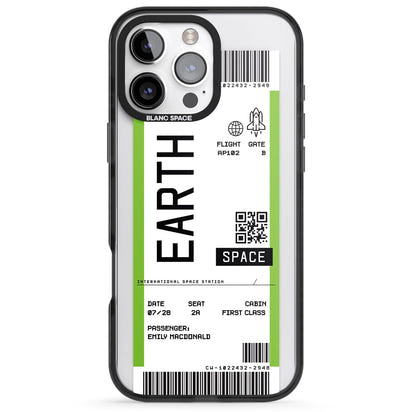 Personalised Earth Travel Ticket