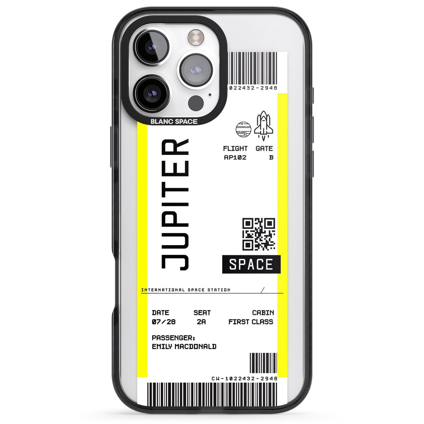 Personalised Jupiter Travel Ticket
