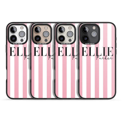 Personalised Pink Stripes