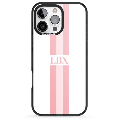 Personalised Minimal Pink Stripe