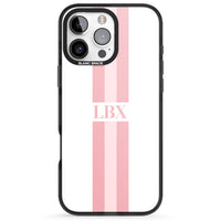 Personalised Minimal Pink Stripe