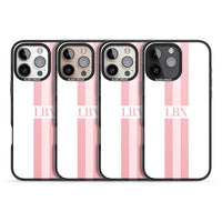 Personalised Minimal Pink Stripe