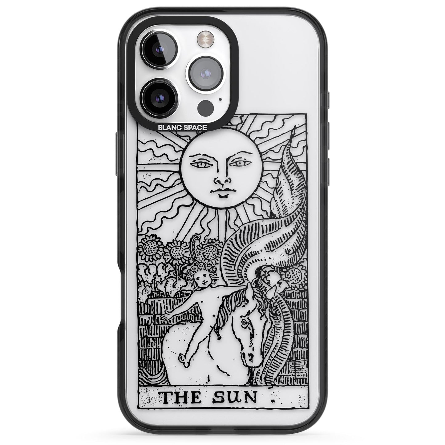Personalised The Sun Tarot Card (Clear)