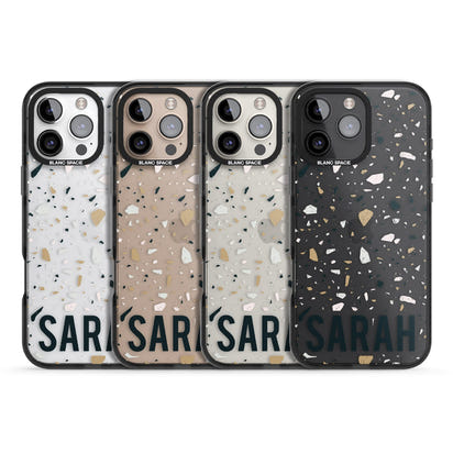 Personalised Terrazzo Blue, Pink, Brown