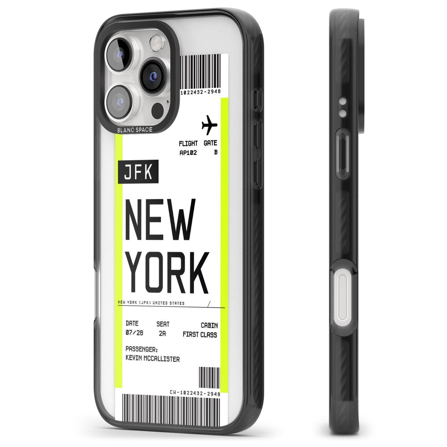 Personalised New York Boarding Pass
