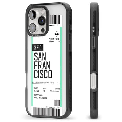 Personalised San Francisco Boarding Pass