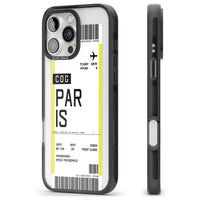 Personalised Paris Boarding Pass