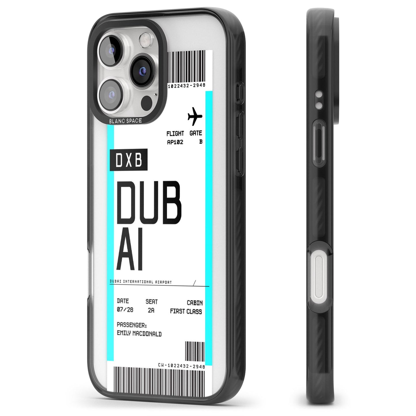 Personalised Dubai Boarding Pass