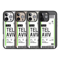 Personalisierte Bordkarte für Tel Aviv