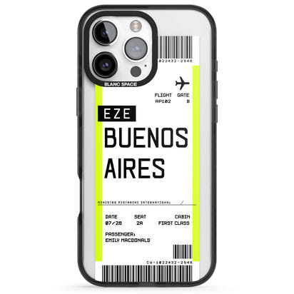 Personalised Buenos Aires Boarding Pass