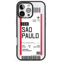 Personalisierte Bordkarte für São Paulo