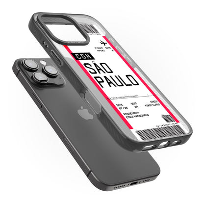 Personalisierte Bordkarte für São Paulo