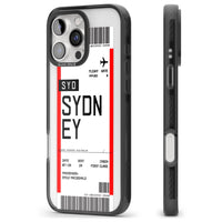Personalised Sydney Boarding Pass