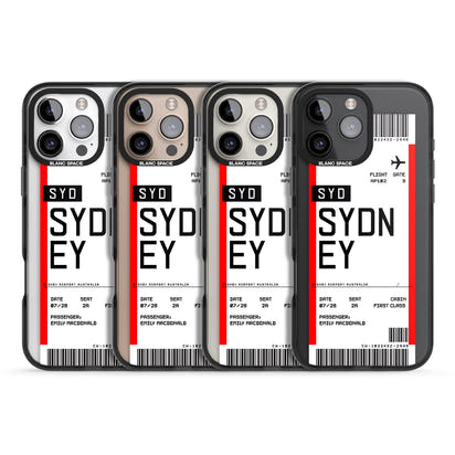 Personalised Sydney Boarding Pass