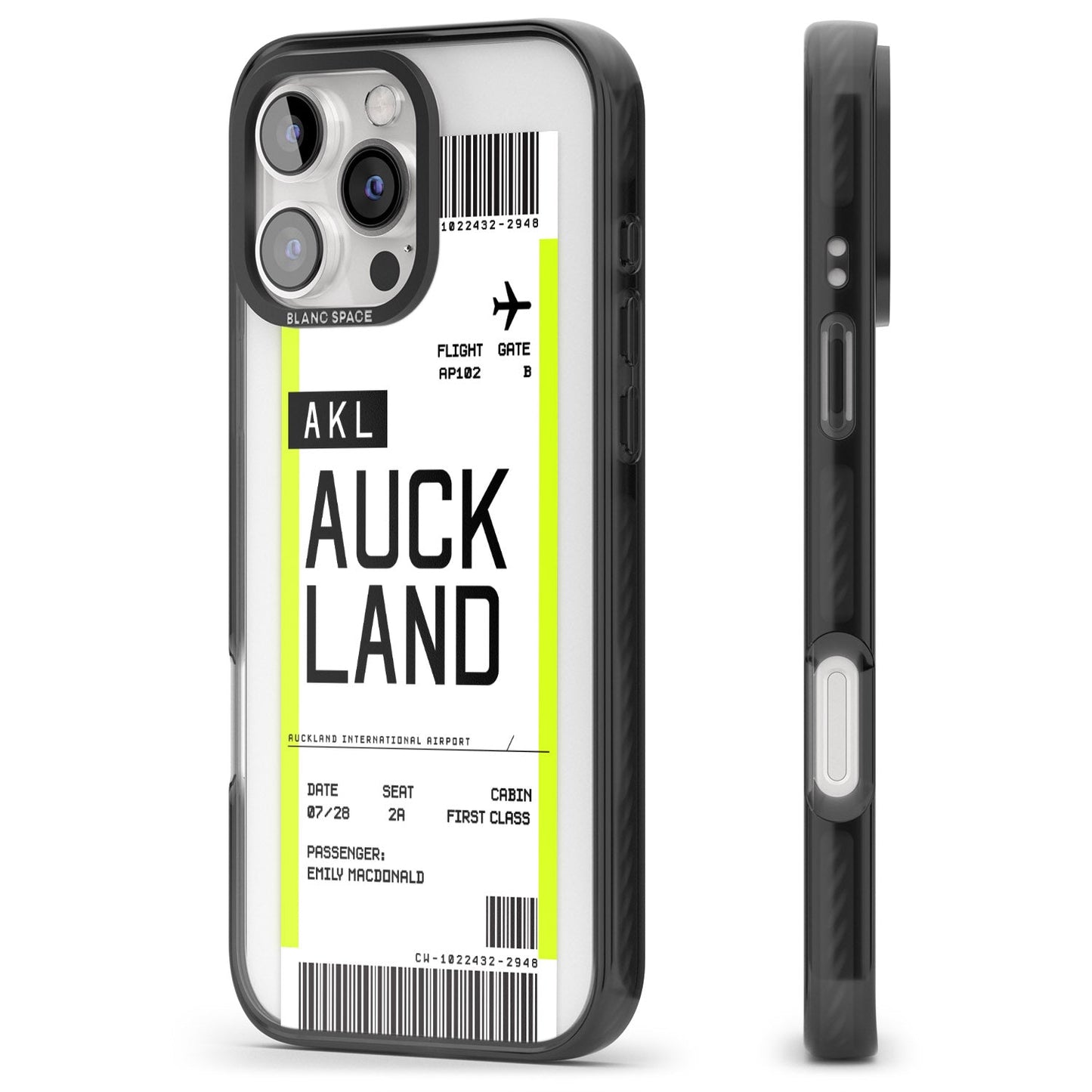 Personalised Auckland Boarding Pass