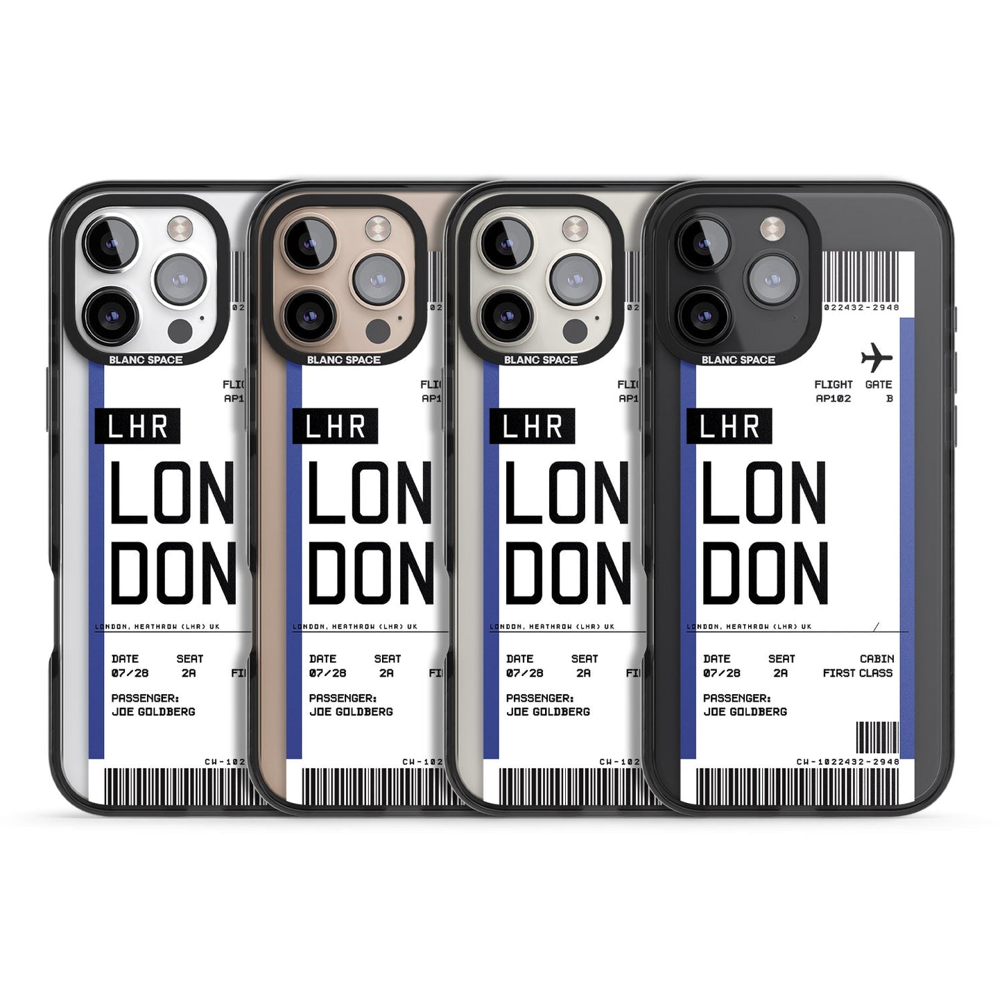 Personalised London Boarding Pass