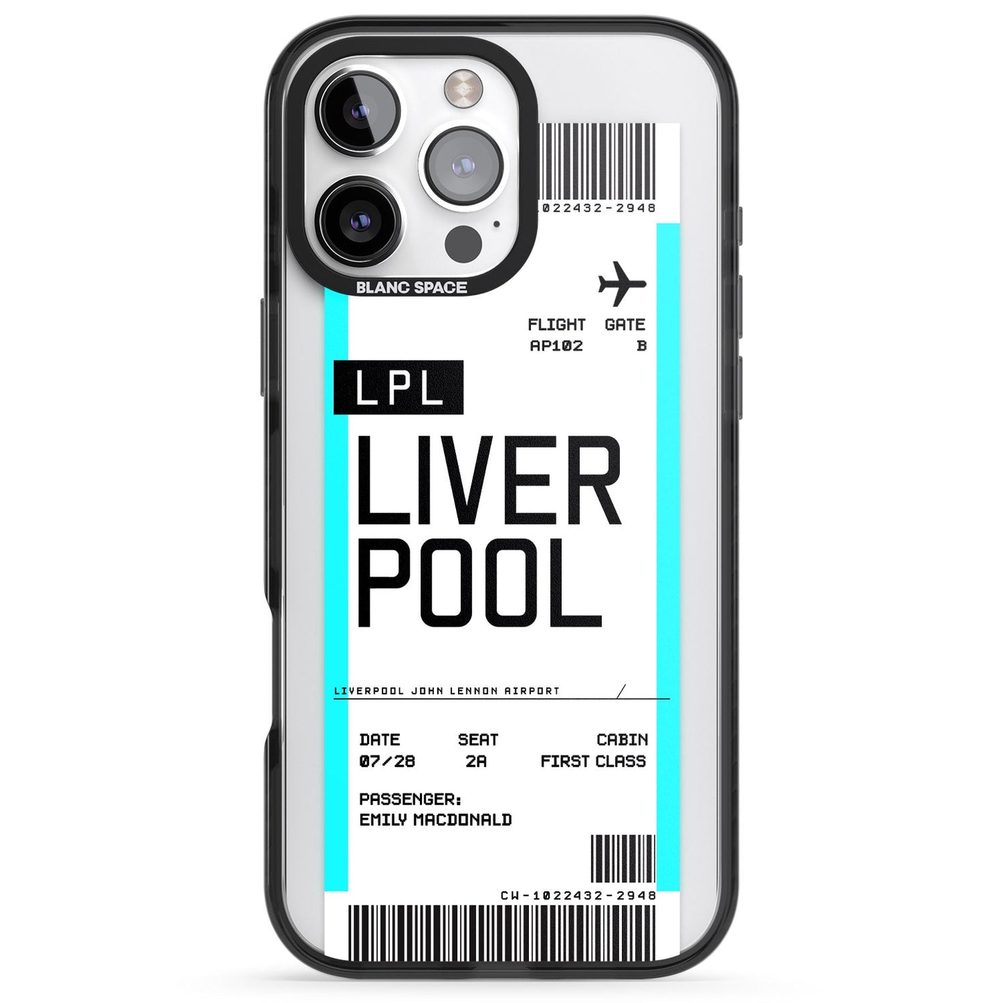 Personalised Liverpool Boarding Pass