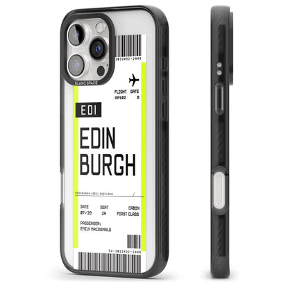 Personalised Edinburgh Boarding Pass