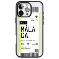 Personalised Málaga Boarding Pass