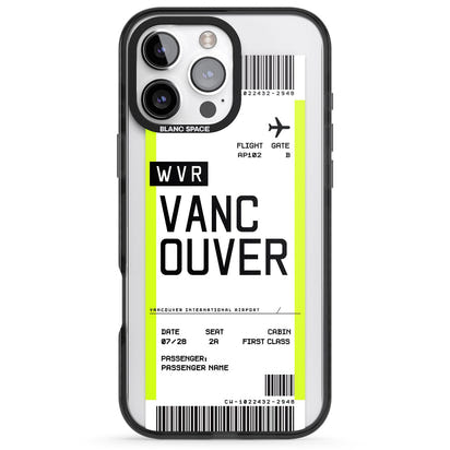 Personalised Vancouver Boarding Pass