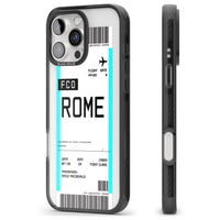 Personalised Rome Boarding Pass