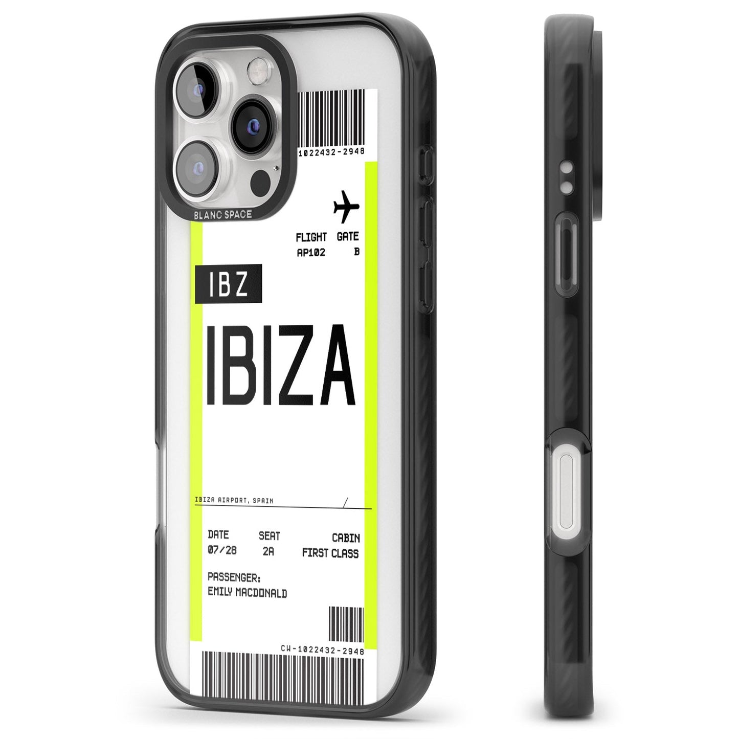 Personalised Ibiza Boarding Pass