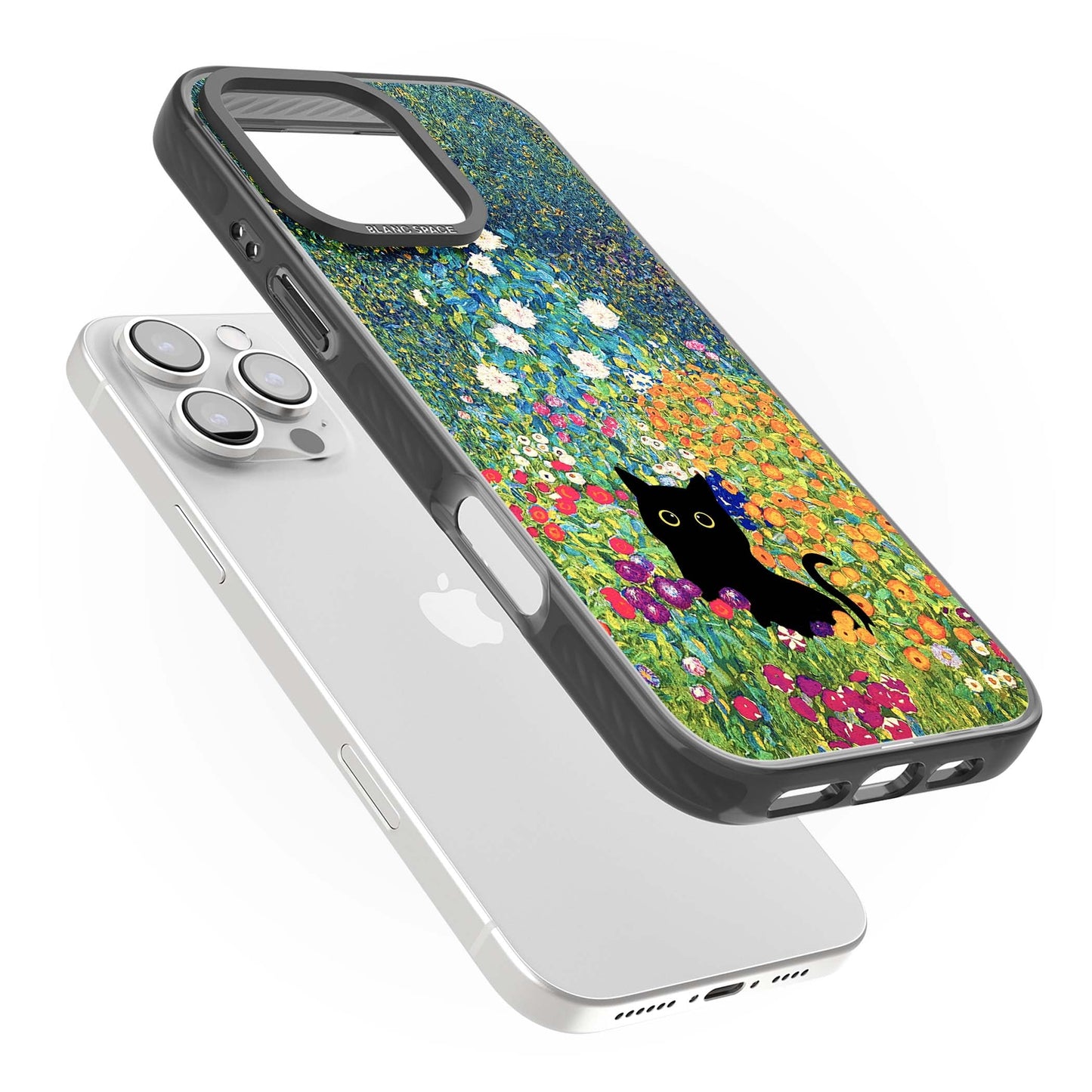 Cat in Klimt's Garden