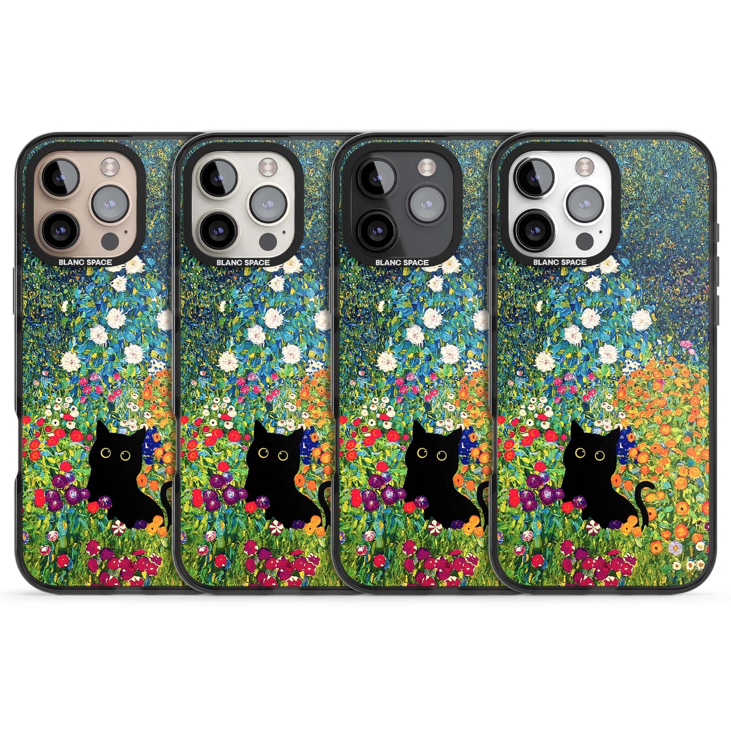 Cat in Klimt's Garden