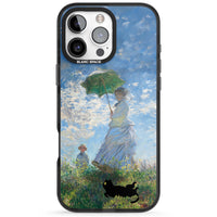 Cat with Monet's Parasol Lady