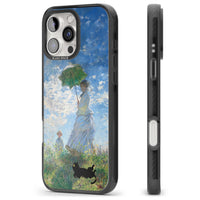 Cat with Monet's Parasol Lady