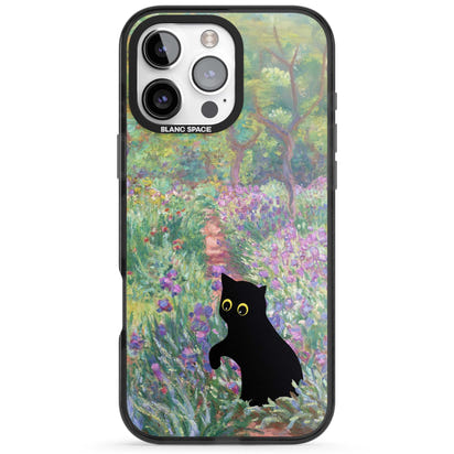 Cat in Monet's Giverny Garden