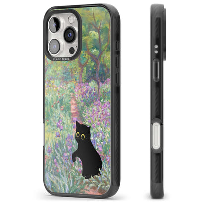 Cat in Monet's Giverny Garden