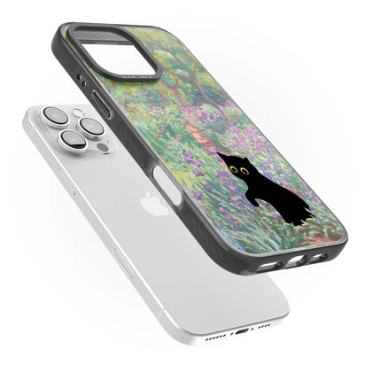 Cat in Monet's Giverny Garden