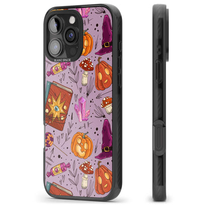 Witchy Cartoon Halloween Pattern