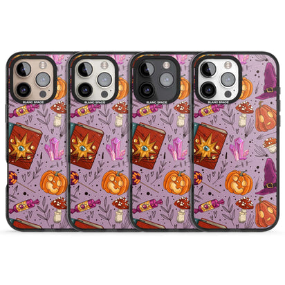 Witchy Cartoon Halloween Pattern