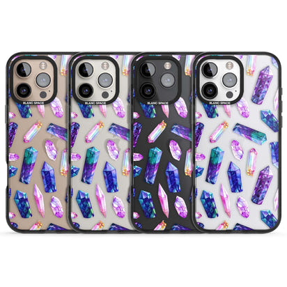 Iridescent Prism Crystals