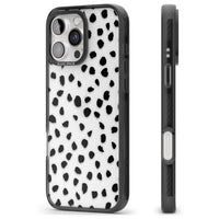 Black Dalmatian Polka Dot