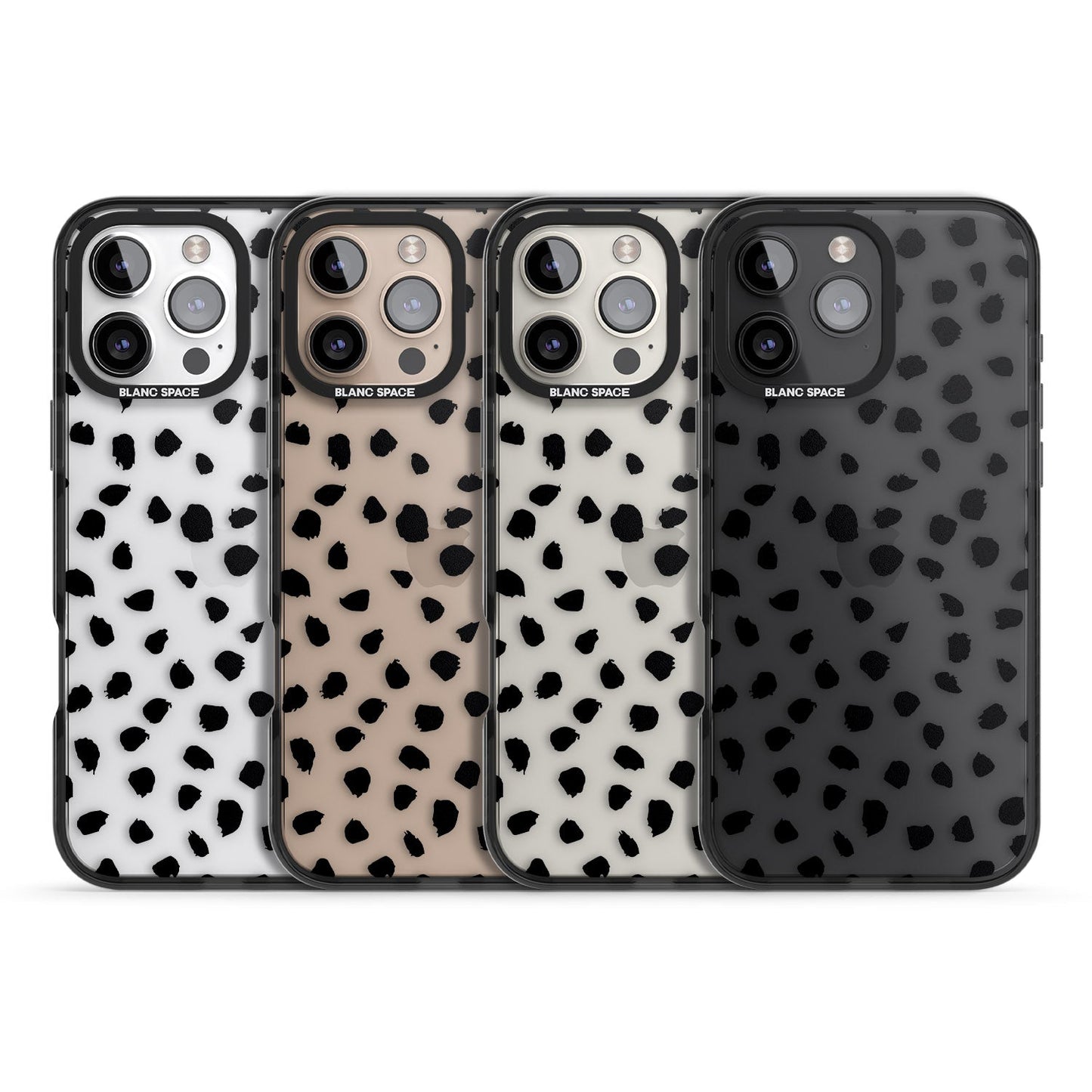 Black Dalmatian Polka Dot