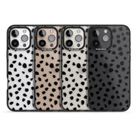 Black Dalmatian Polka Dot