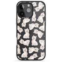 Motif de chien Westie