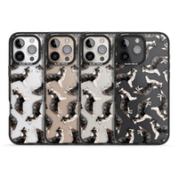 Border Collie Pattern Watercolour