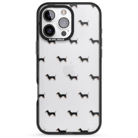 Dachshund Pattern Clear